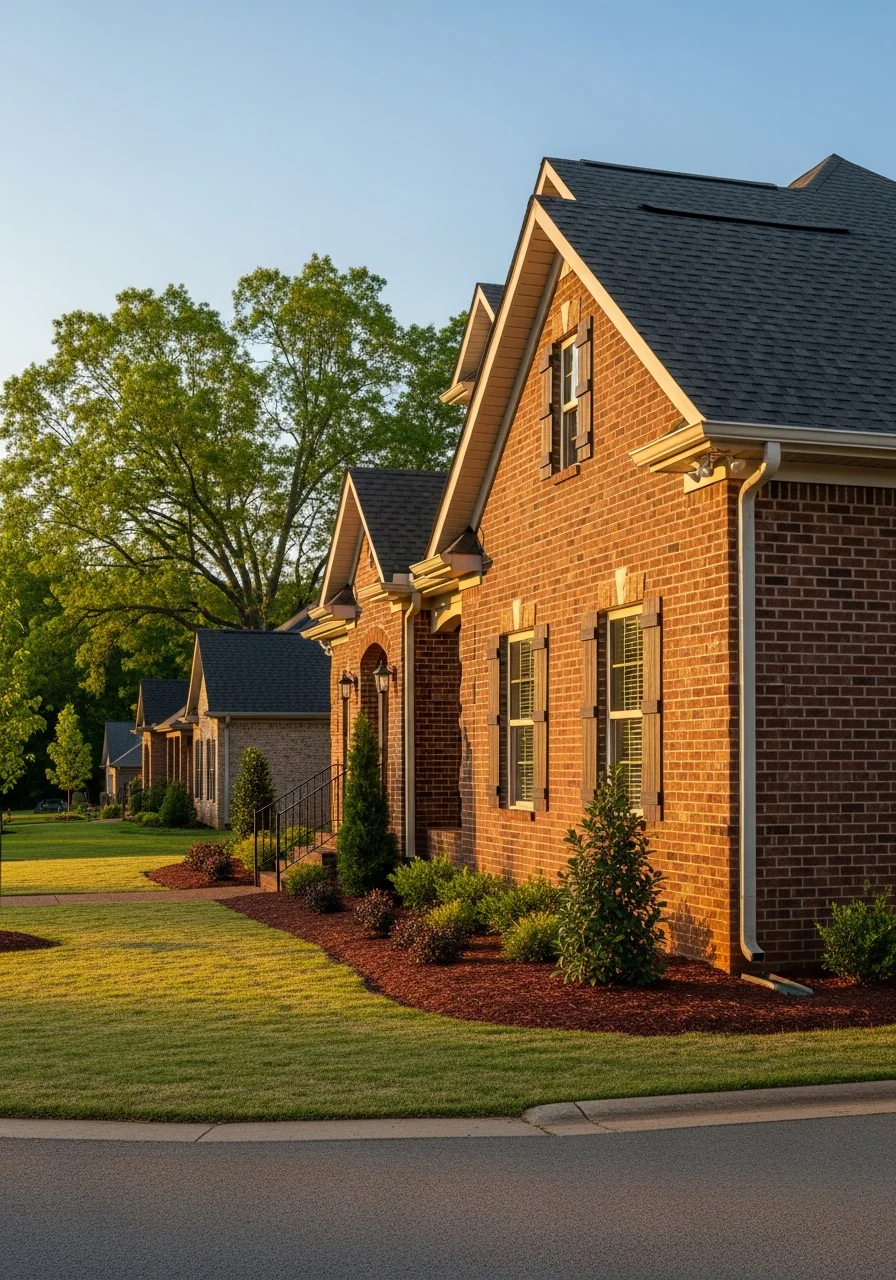 Murfreesboro home with updated exterior features and well-maintained yard.